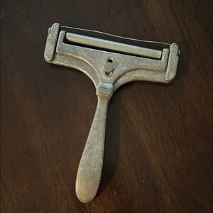 Vintage Metal Cheese Slicer